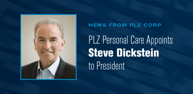 PLZ Personal Care Appoints Steve Dickstein as President